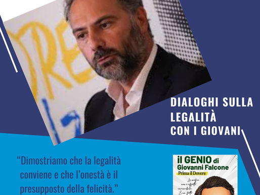 25 Novembre - Dialogo sulla Legalità e cultura antimafia ai Giovani