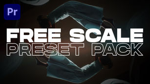 FREE Scale Preset Pack For Premiere Pro!
