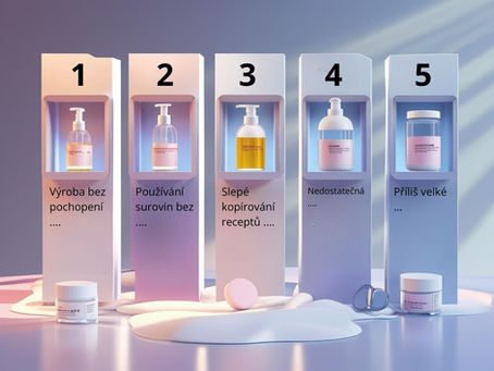 Top 5 chyb při domácí výrobě kosmetiky – a jak se jim vyhnout