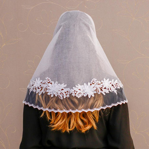 VÉU BORDA TRANSPARENTE