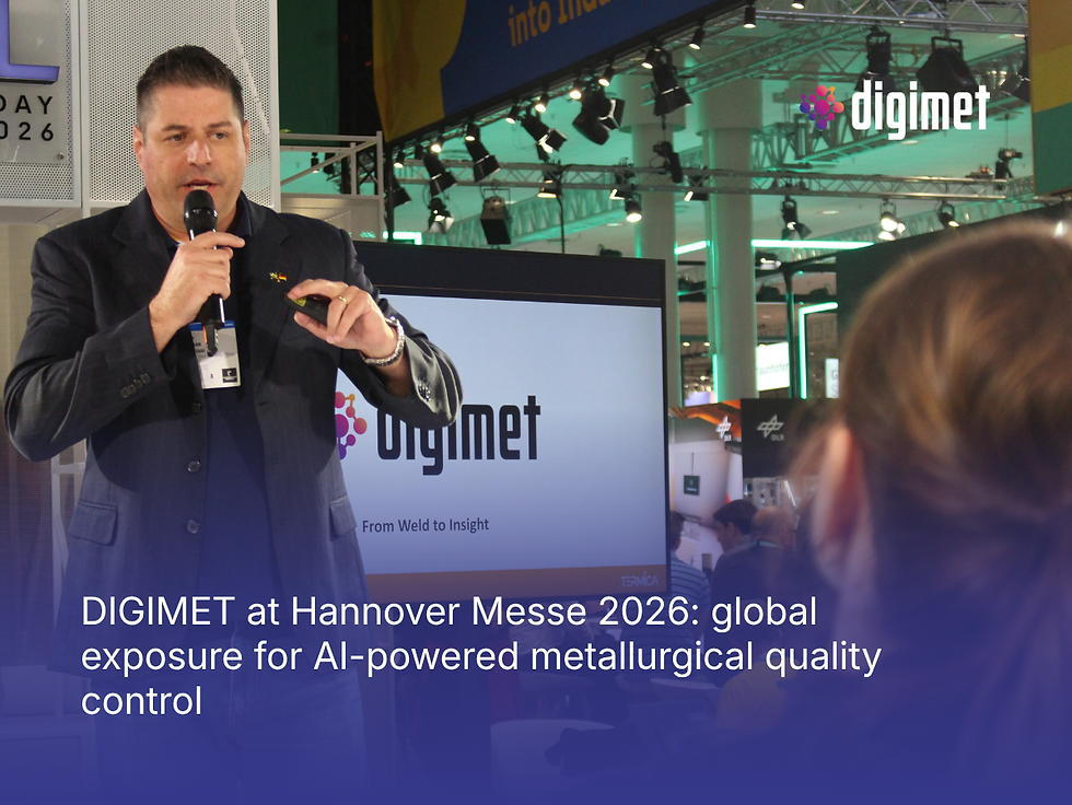 DIGIMET Solutions at Hannover Messe 2026: Brazilian technology for metallurgical quality control on the global industrial stage