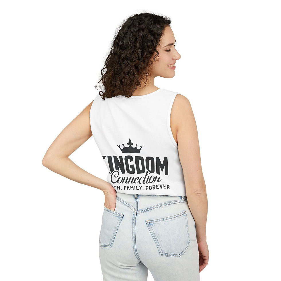 Thumbnail: Kingdom Connection Faith-Based Tank Top — “For As Long As I Am Breathing”