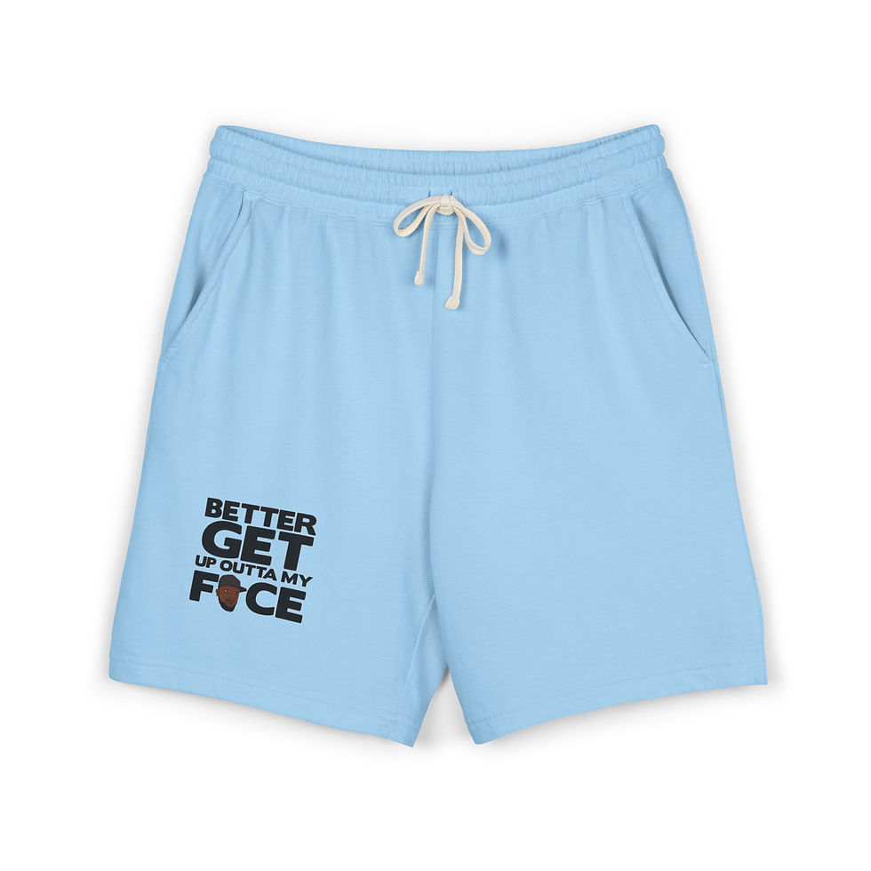 Thumbnail: Unisex Garment-Dyed Lightweight Fleece Sweat Shorts