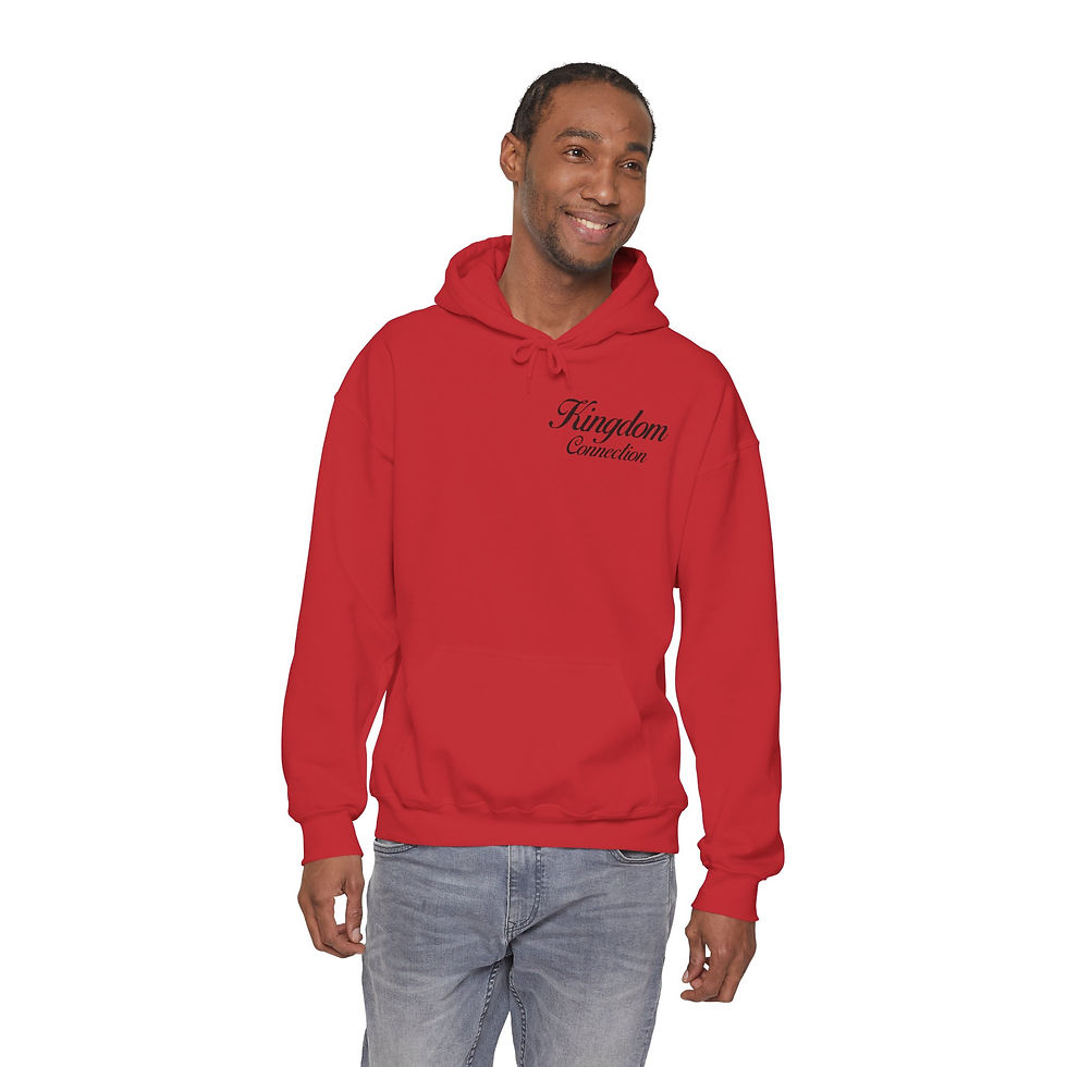 Thumbnail: Kingdom Connection Hoodie — "Faith, Family, Forever" Pullover