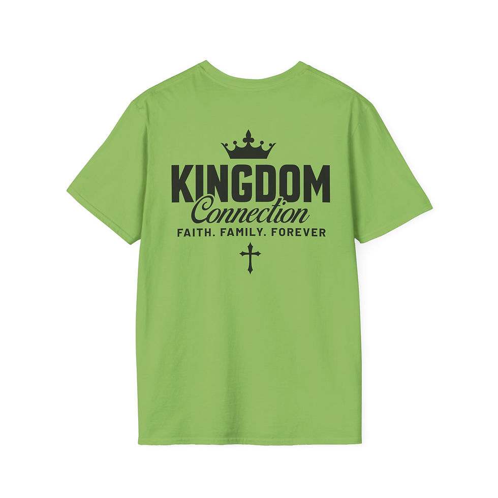 Thumbnail: Faith & Family T-Shirt — "Faith with family all rolled up in one"