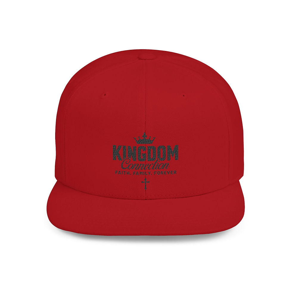Thumbnail: Faith • Family • Forever Flat Bill Snapback