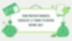 Midyear financial checklist with text: "6 Things to Review Before July." Includes green piggy bank, money bag, deposit slip, checklist, and graph.