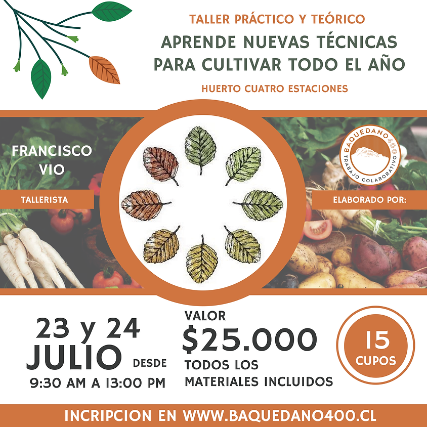 Aprende a cultivar todo el año | Huerto Cuatro Estaciones