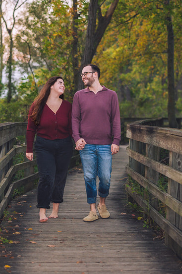 Bay City State Park Michigan - Couples Engagement
