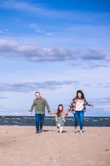 Engagement photos - Bay City State Park