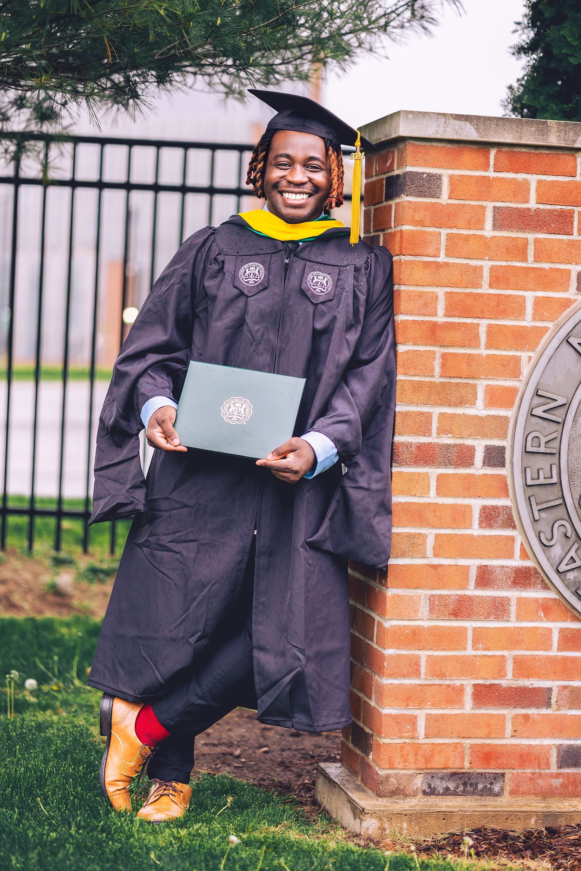 Michigan Graduate Photo - Diploma