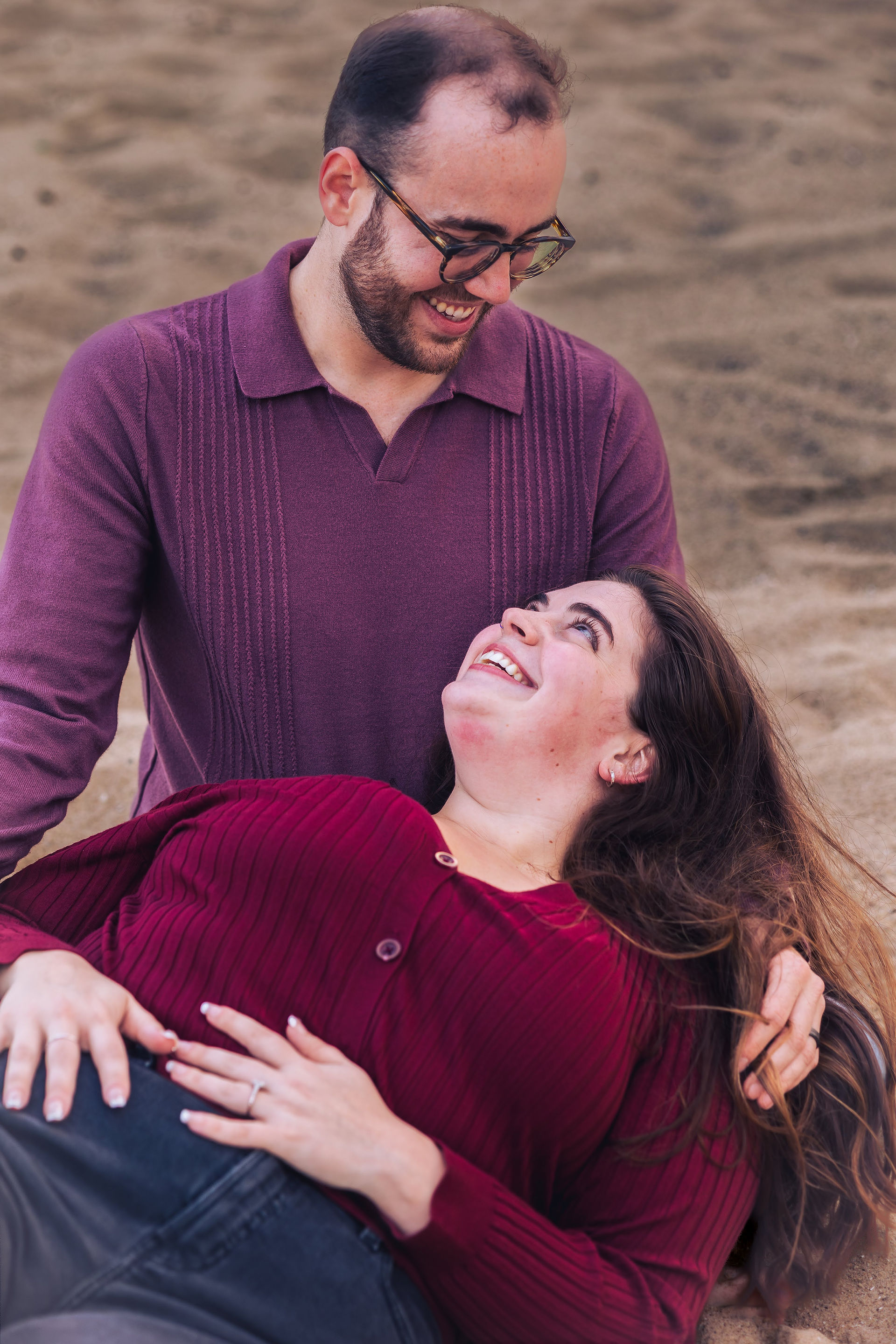 Bay City State Park Michigan - Couples Engagement