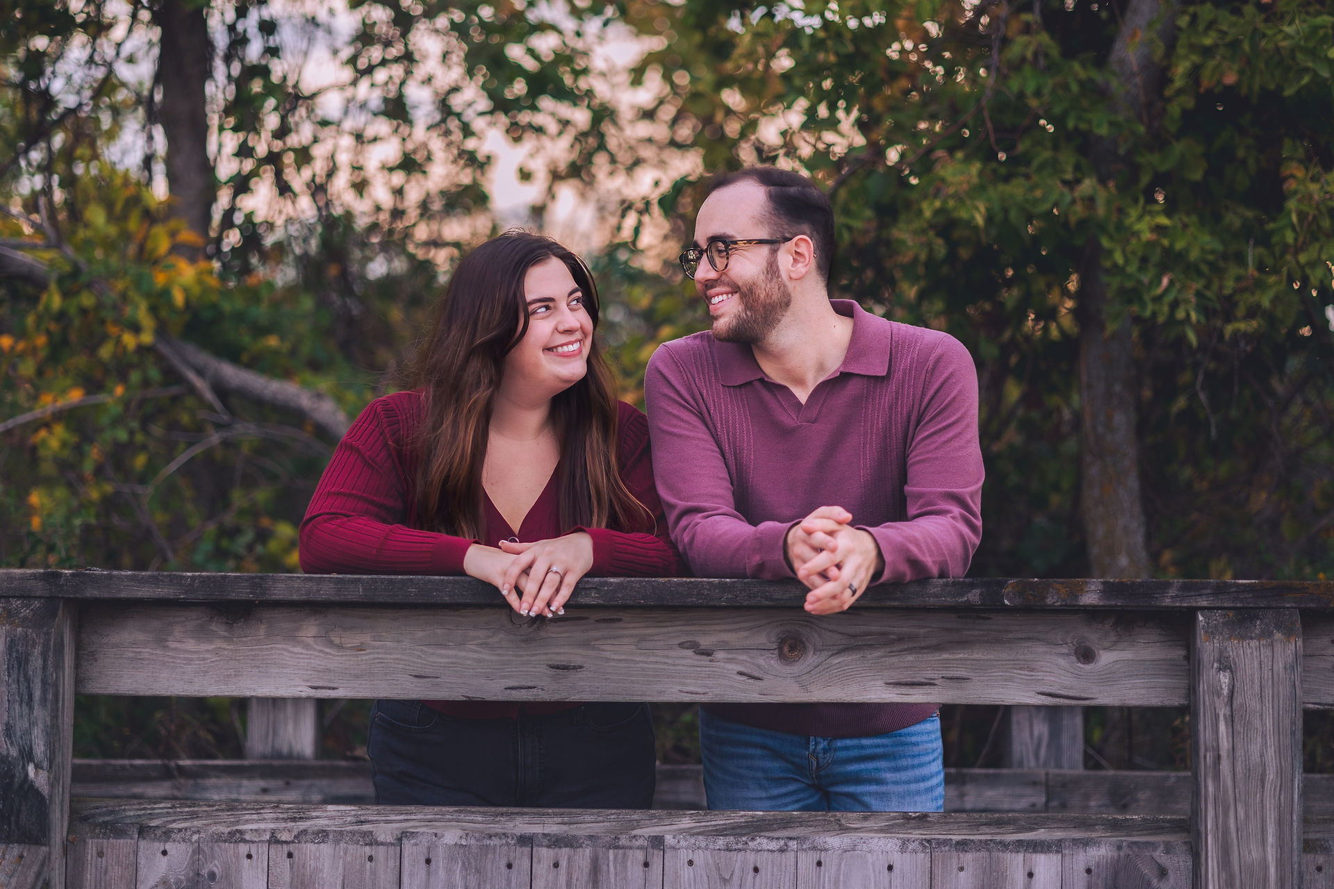 Bay City State Park Michigan - Couples Engagement