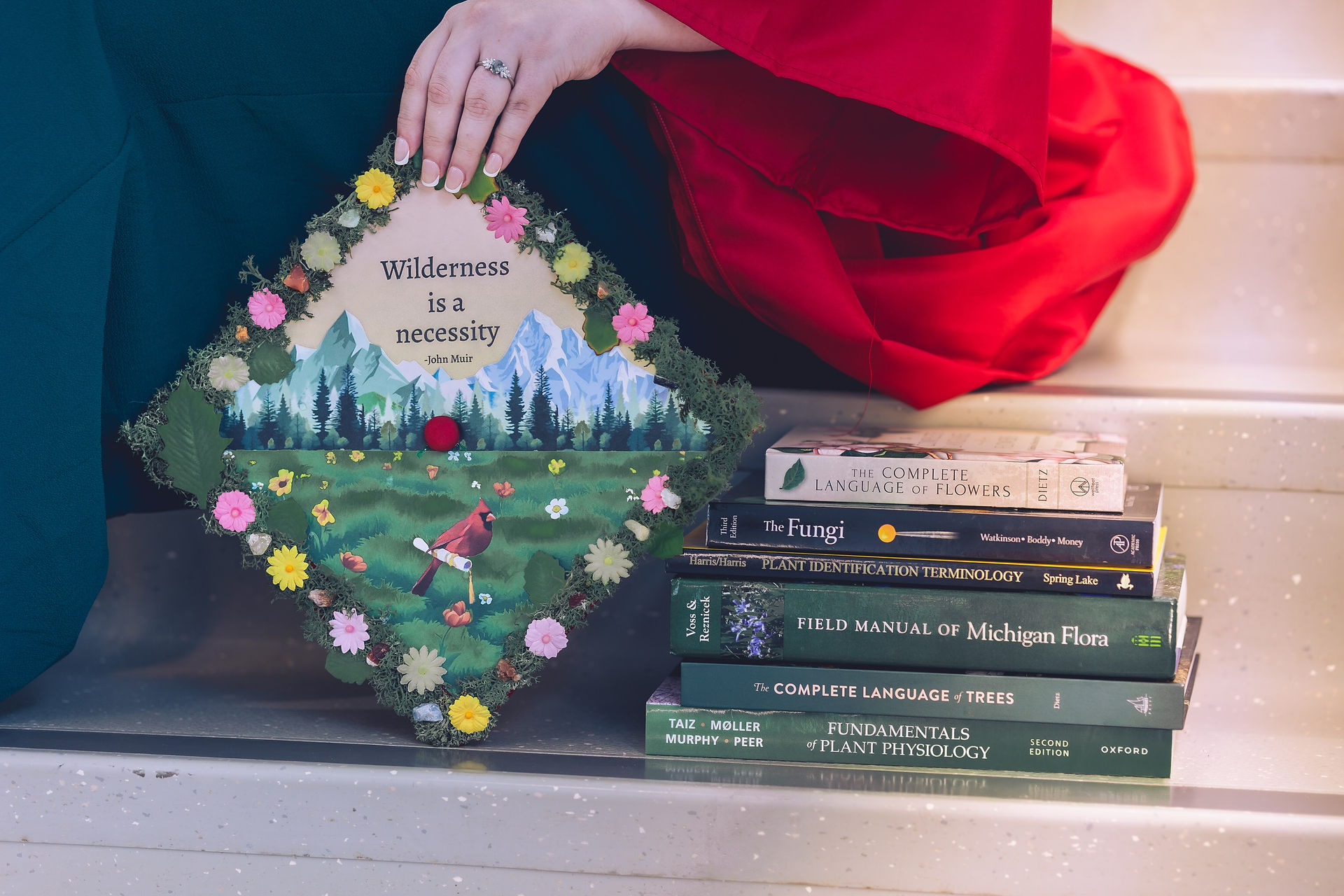 Michigan Graduate Photo - Books & Study Materials
