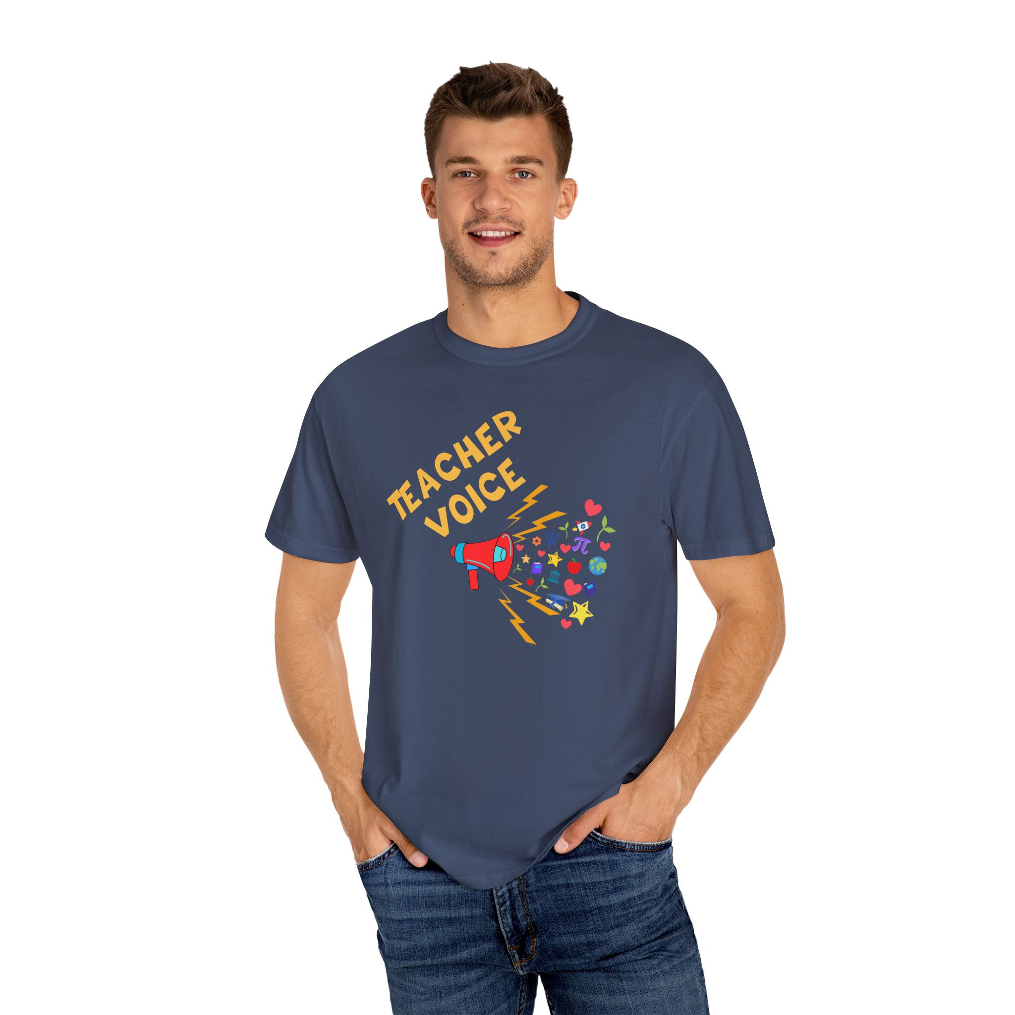Teacher Voice T-Shirt | Loud. Proud. Legendary. Unisex Tee | Educator Gift