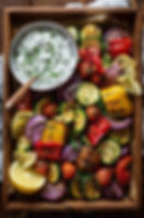 Platter of Roasted Veg