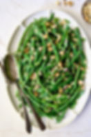 Green Bean Salad with Mustard Dressing and Toasted Almonds