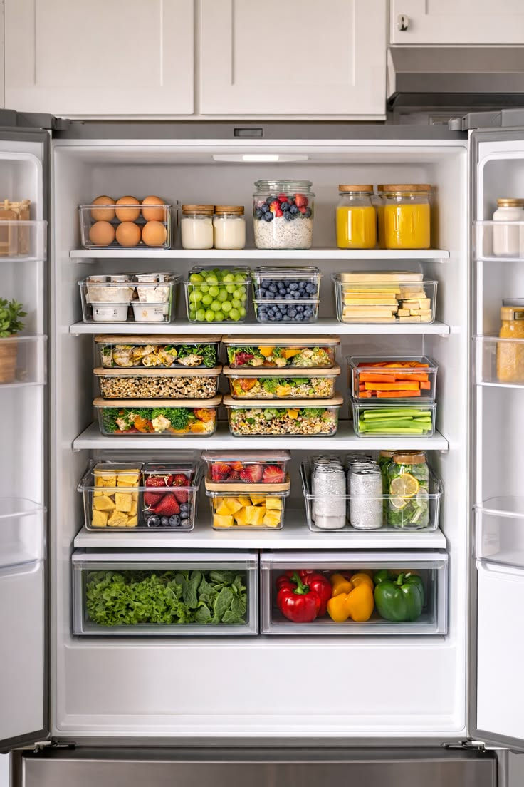 The Fridge Setup That Makes Weeknights Way Easier
