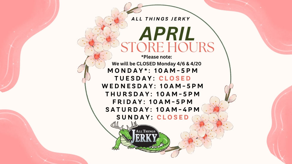  APRIL 2026 Store Hours
