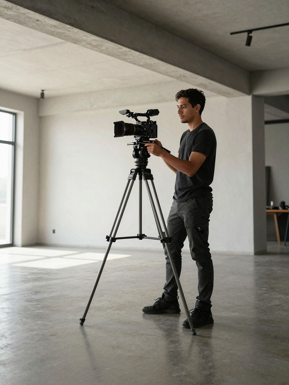 Videomakers no Estúdio Lótus