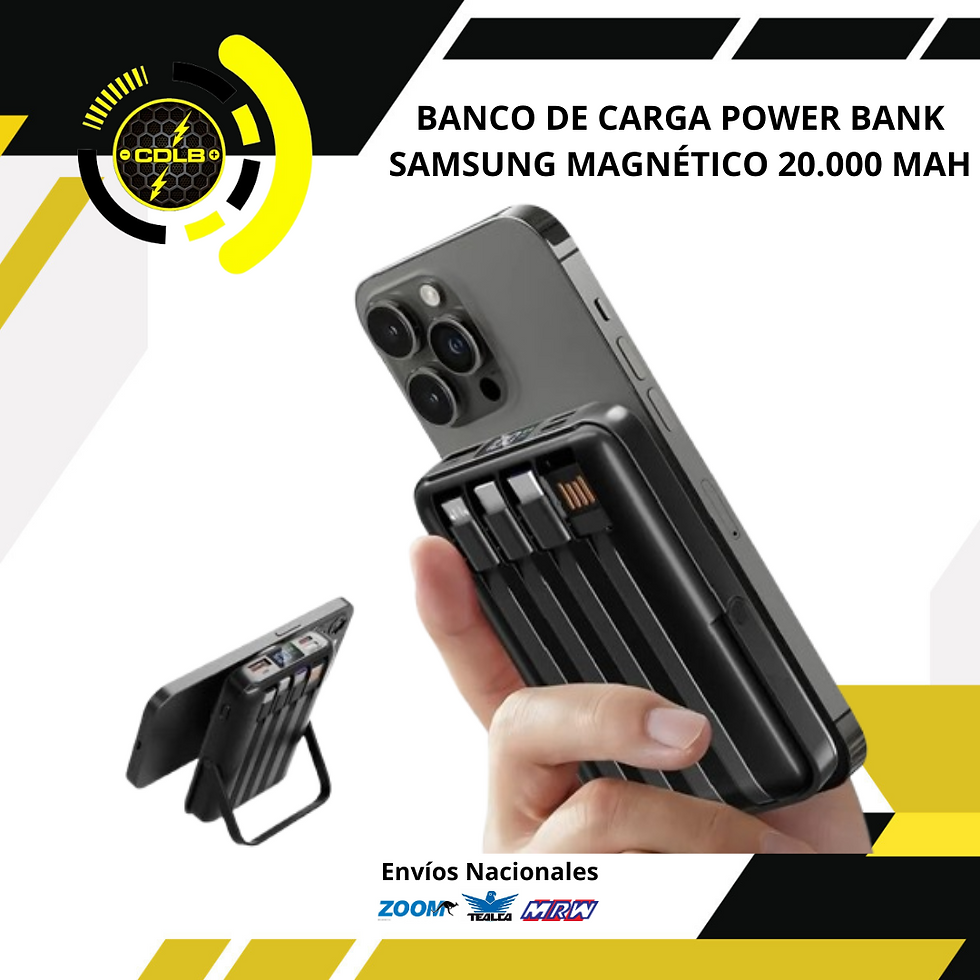 Miniatura: BANCO DE CARGA POWER BANK SAMSUNG MAGNETICO 20.000 MAH