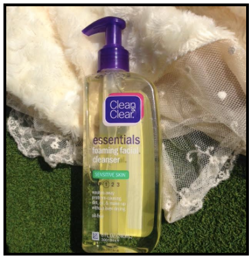 clean & clear essentials foaming facial cleanser sensitive skin