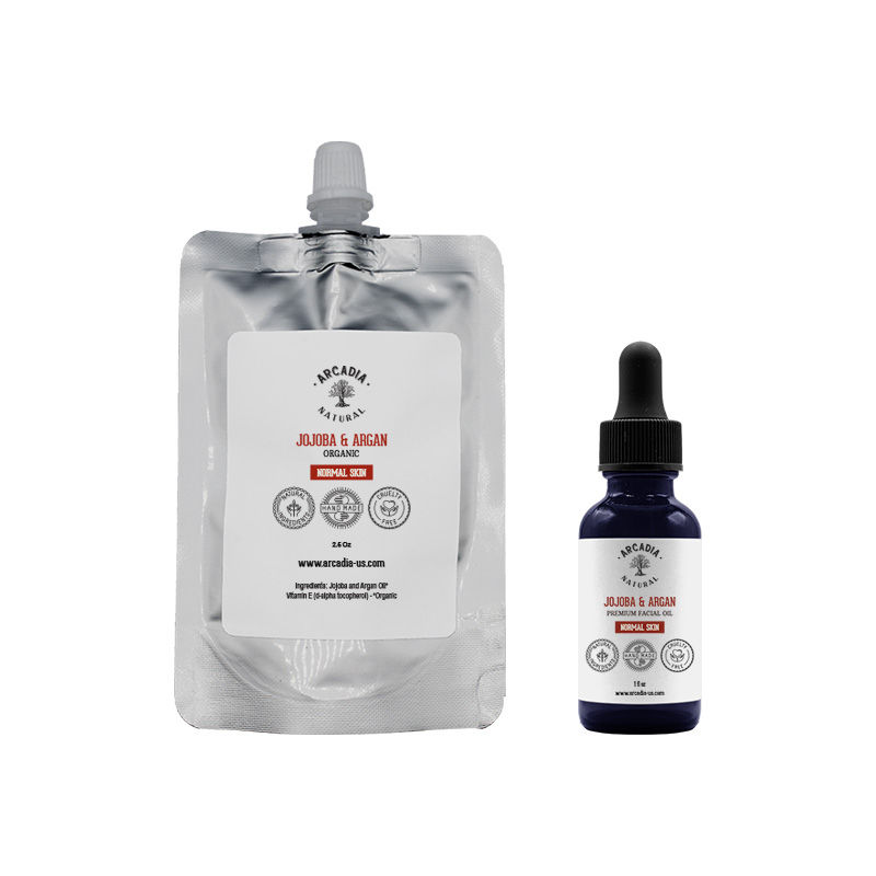 Jojoba and Argan natural facial oil