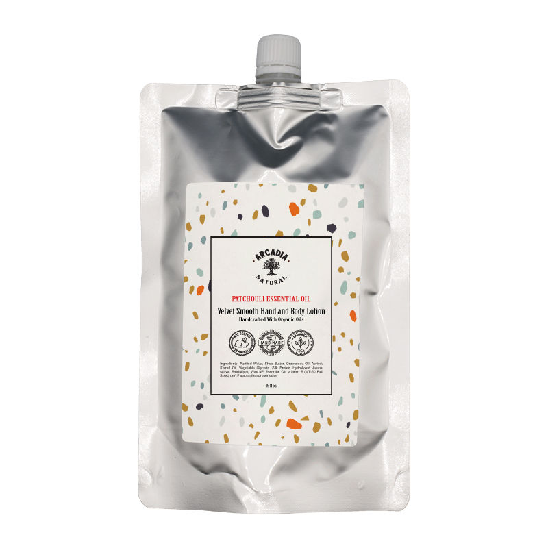 Thumbnail: Patchouli Essential Oil - Hand and body lotion refill bag