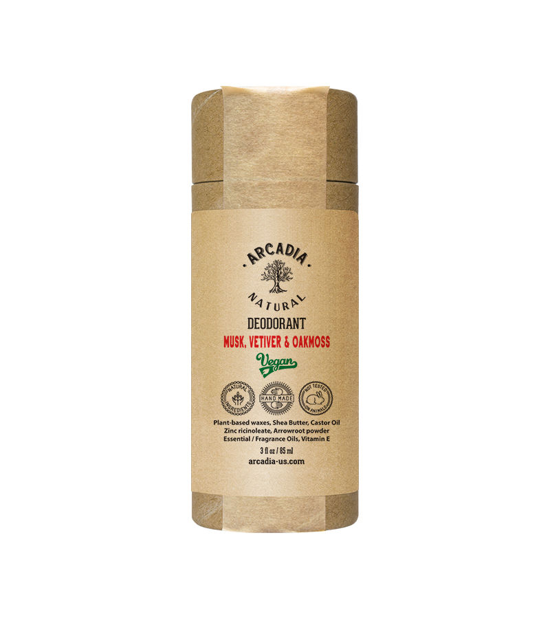 Thumbnail: Musk, Vetiver and Oakmoss - Vegan Natural Deodorant