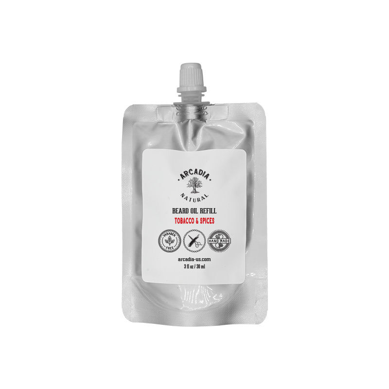 Thumbnail: Tobacco and Spices Beard Oil Refill Pouch