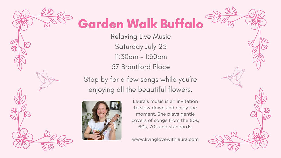 Live Music During Buffalo Garden Walk
