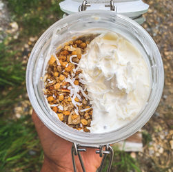 Coconut Cream Pie Overnight Oats