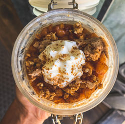 Apple Pie Overnight Oats