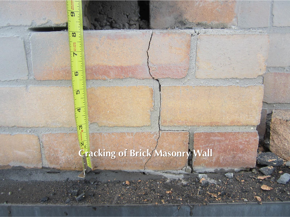 Cracking of Brick Masonry Wall