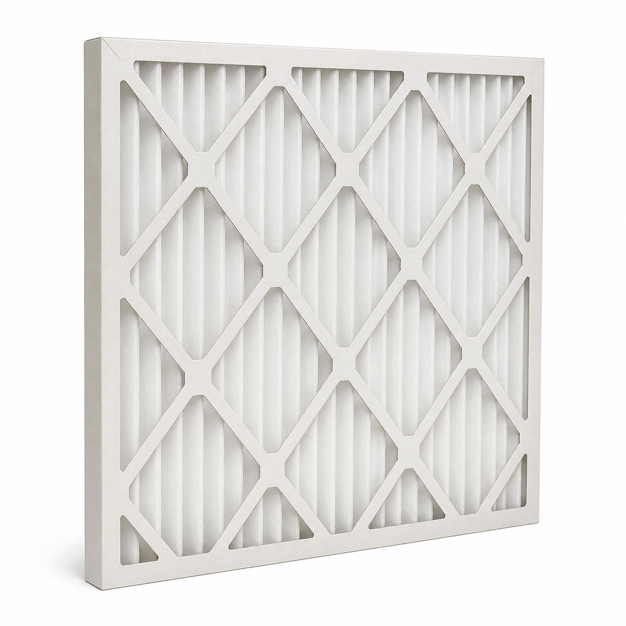 Generic pleated air filter — MERV 13 listing illustration
