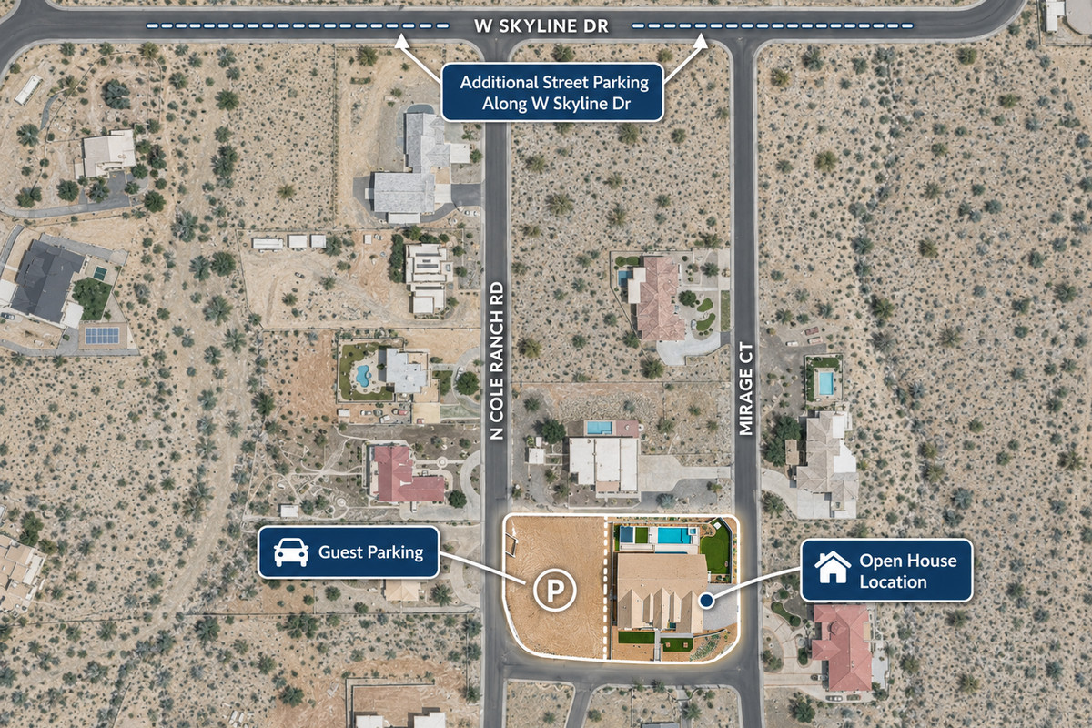 Open house location map — Queen Creek, AZ