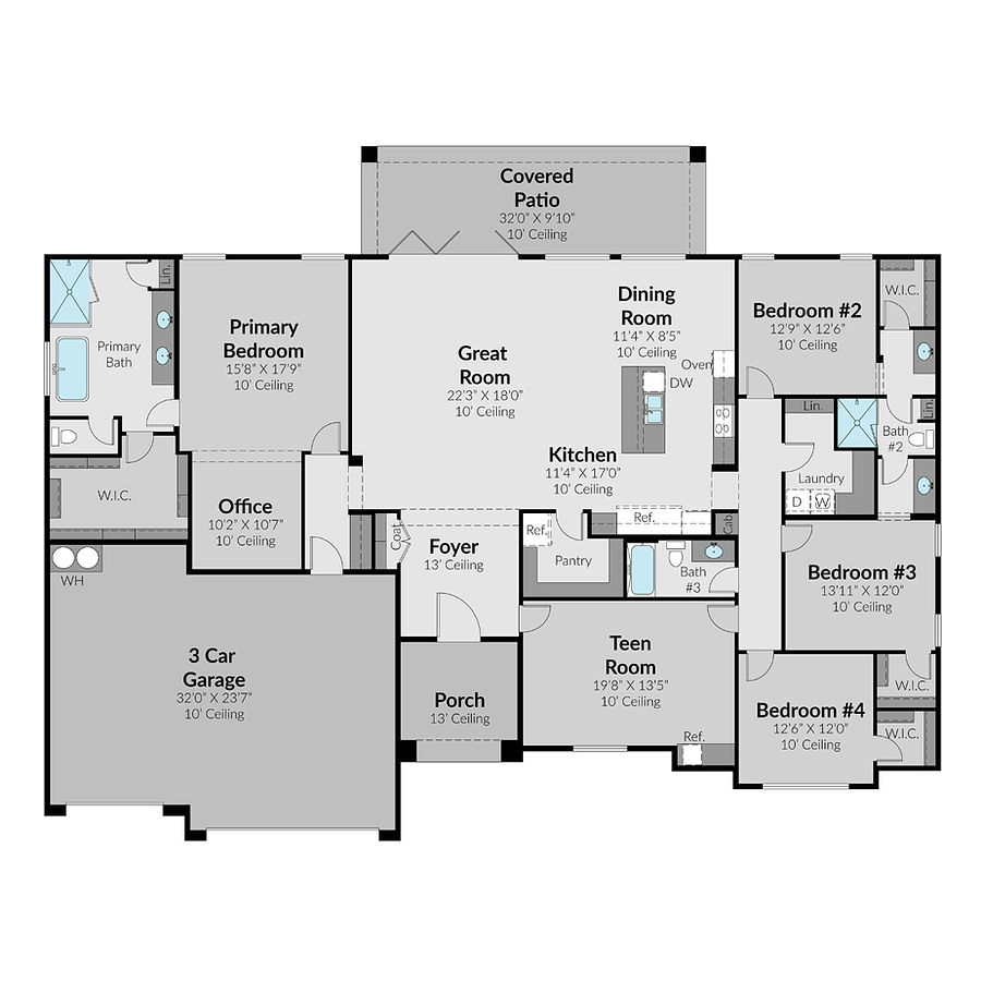 Nexstar Homes Spacious Floor Plans