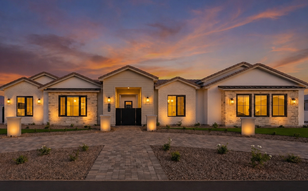 New Construction Custom Homes in Gilbert, Arizona