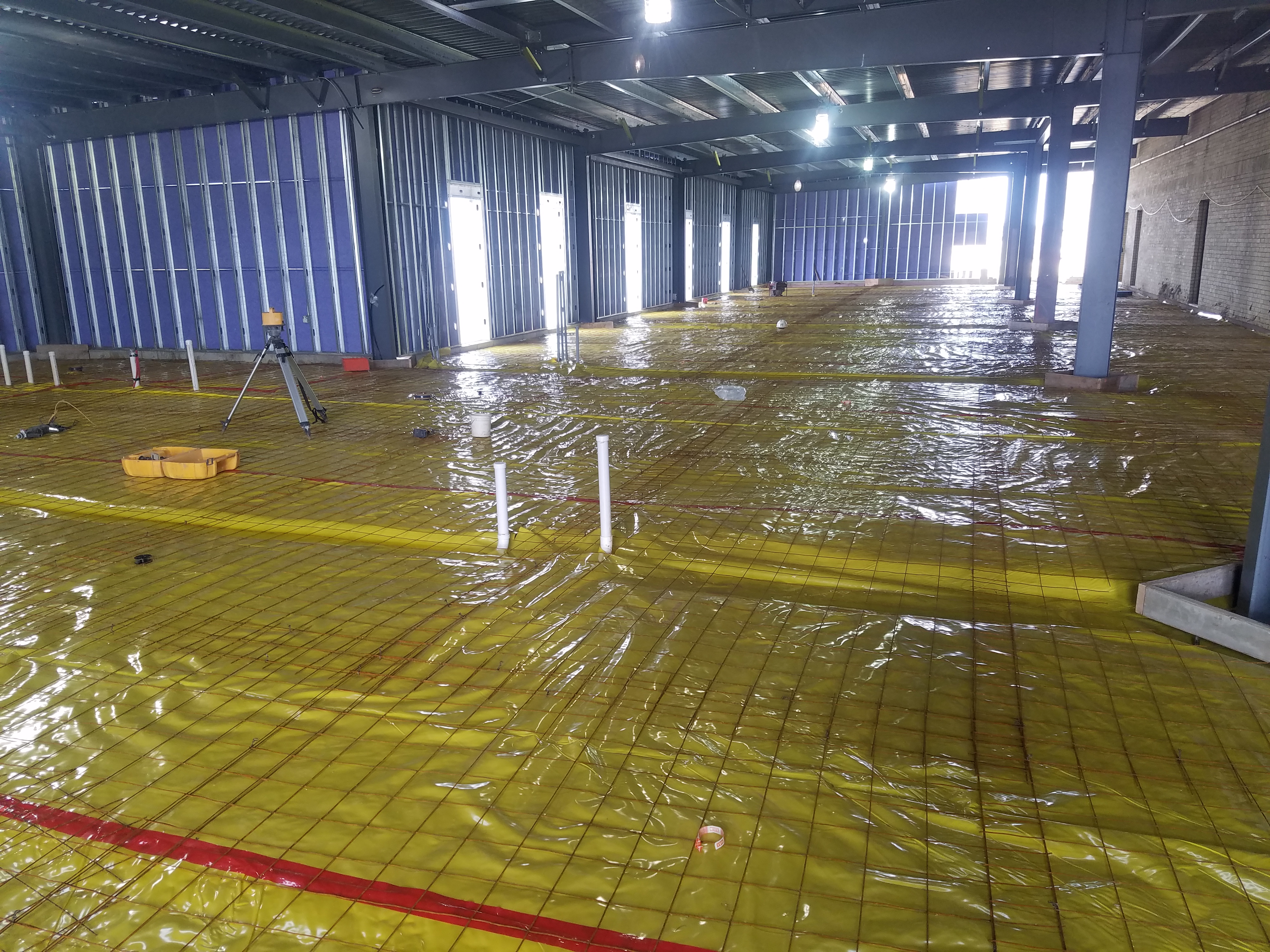 MS Floor vapor barrier