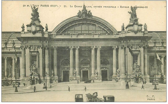 Le Grand Palais-Paris-Début XXème siècle.