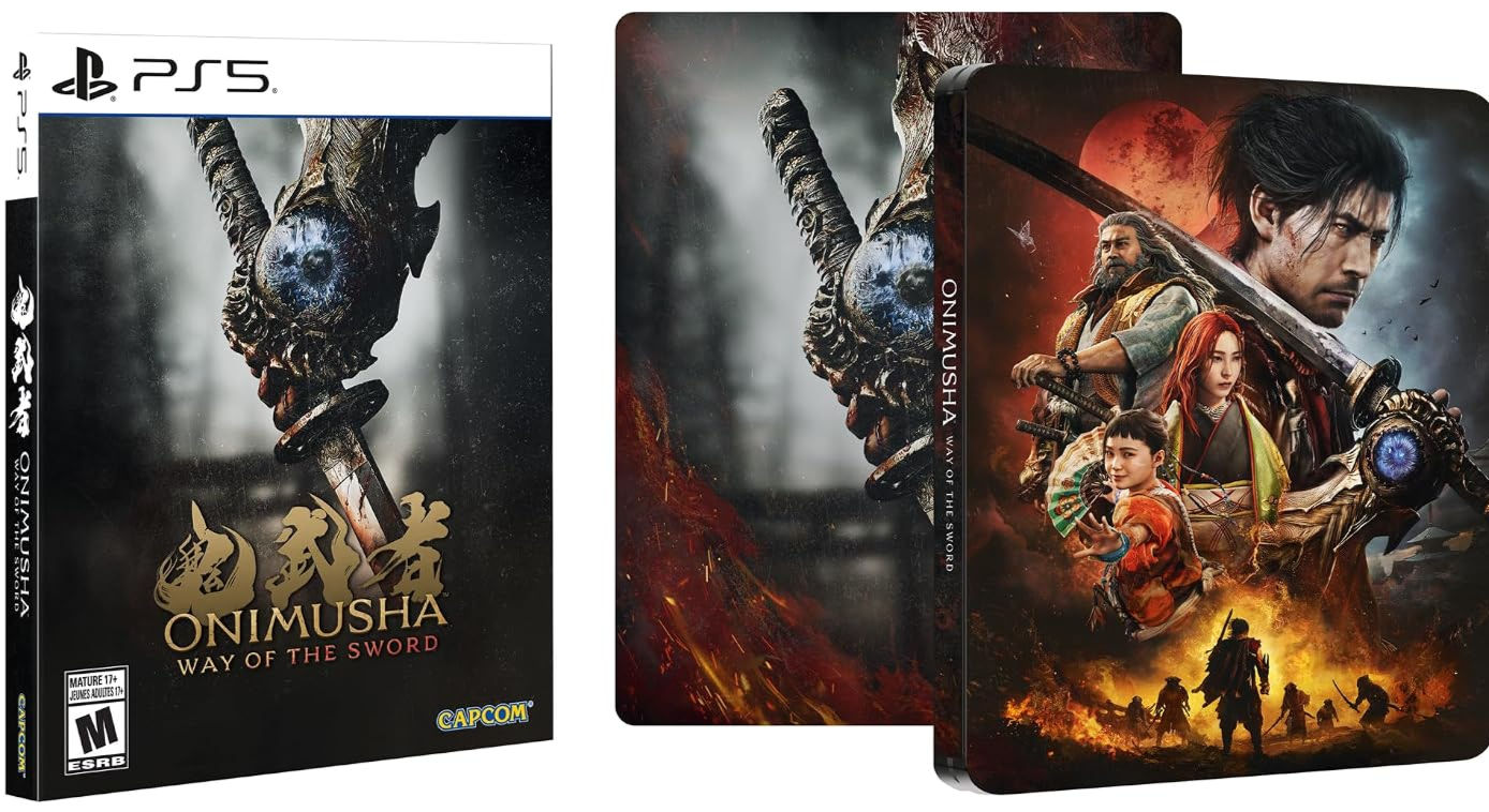 Onimusha Way of the Sword Steel Book Edition (PS5) - PlayStation 5