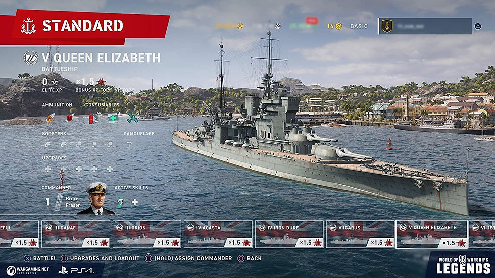 Thumbnail: World of Warships: Legends Firepower Deluxe Edition - PlayStation 4