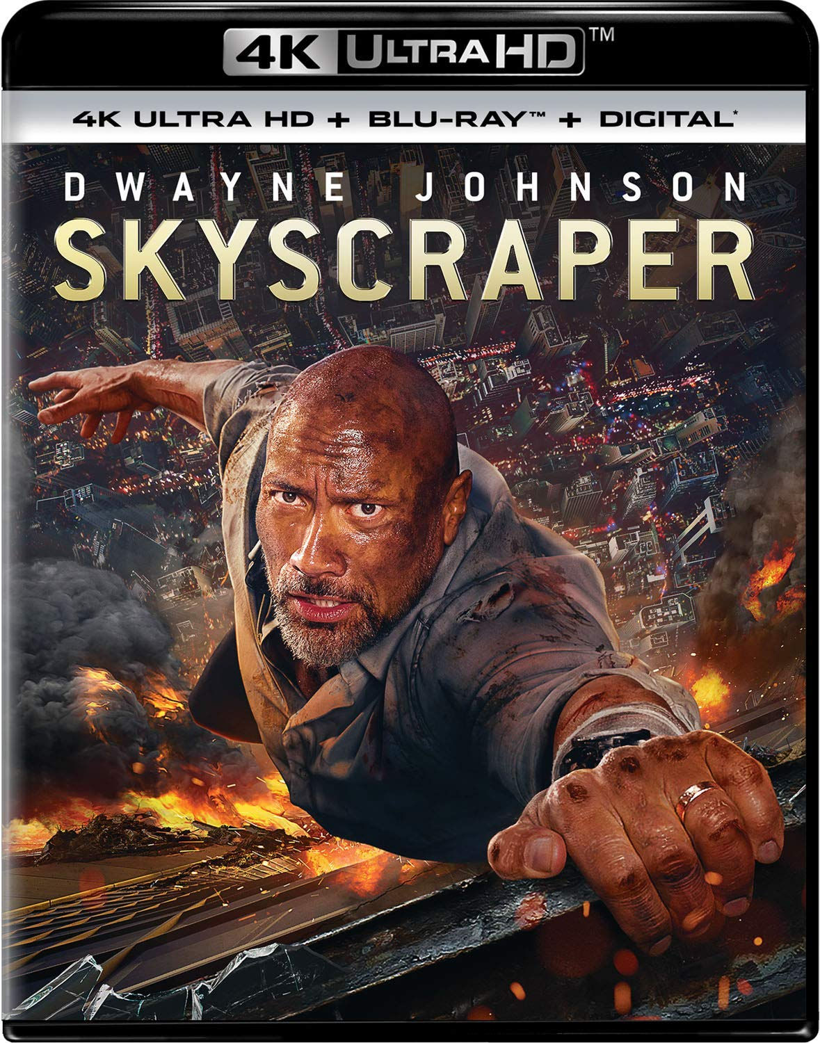 Skyscraper 4K + Blu-Ray + Digital HD with Ultraviolet