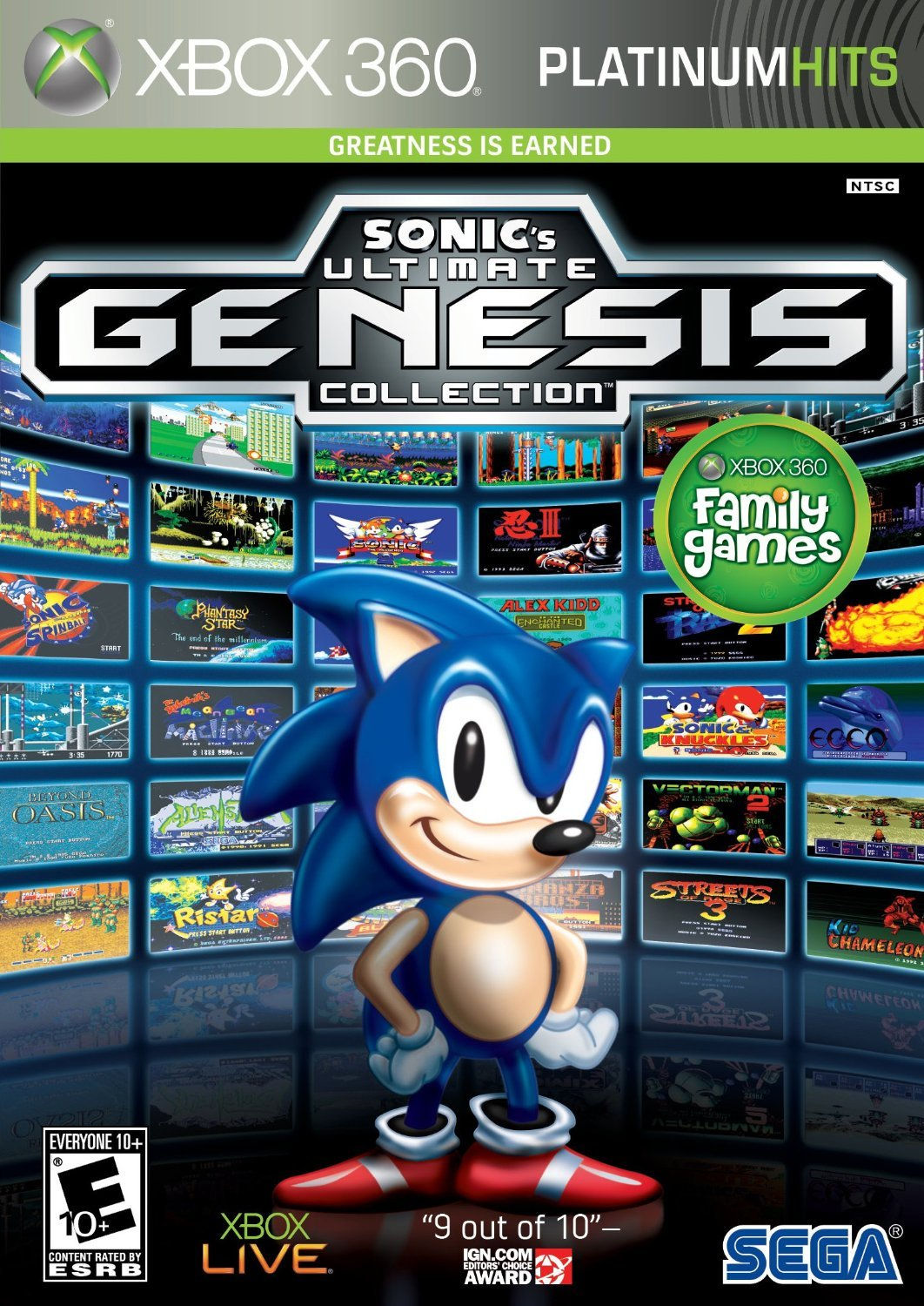 Sonic's Ultimate Genesis Collection (Platinum Hits) (XB3) - Xbox 360