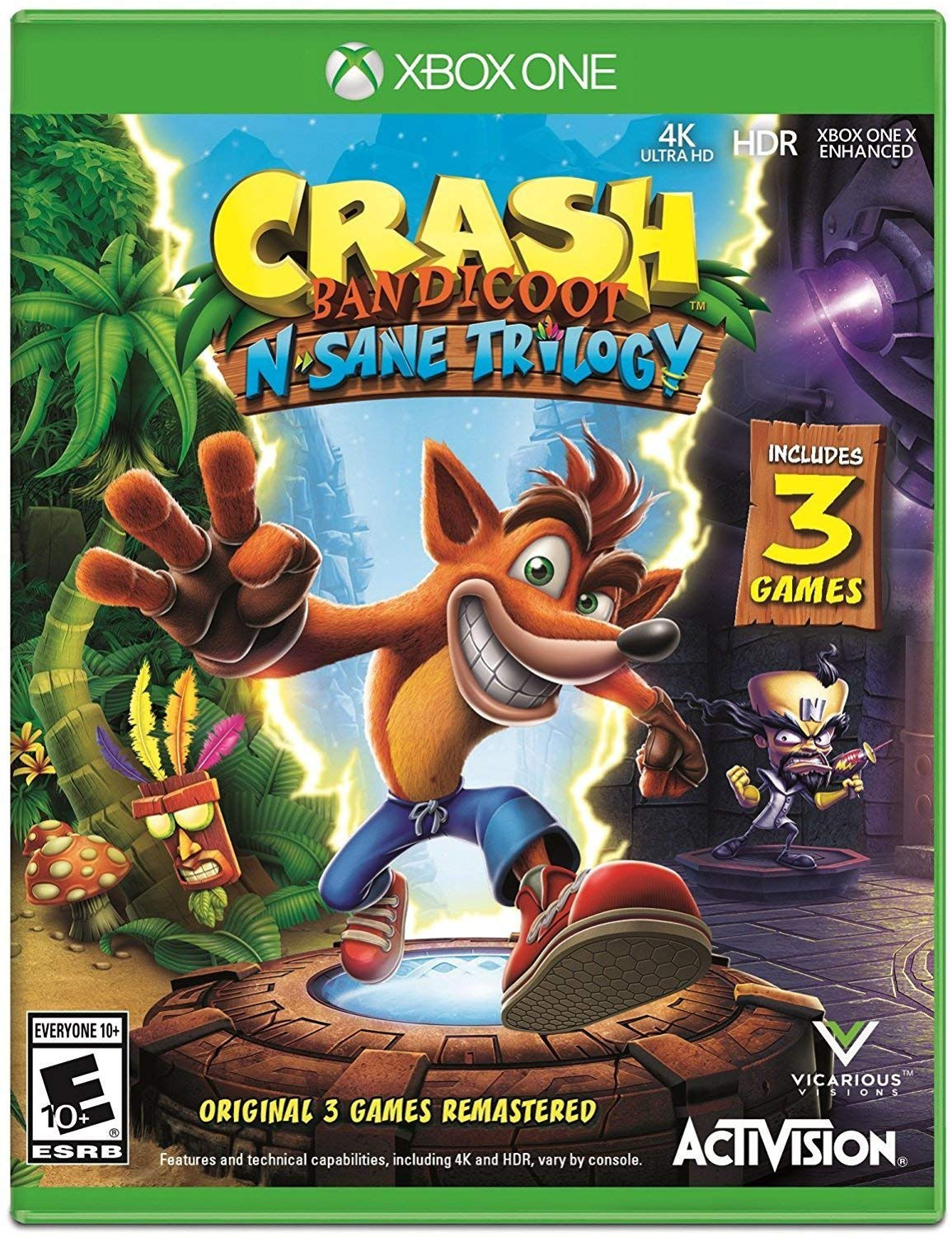 Crash Bandicoot N Sane Trilogy (XB1) - Xbox One