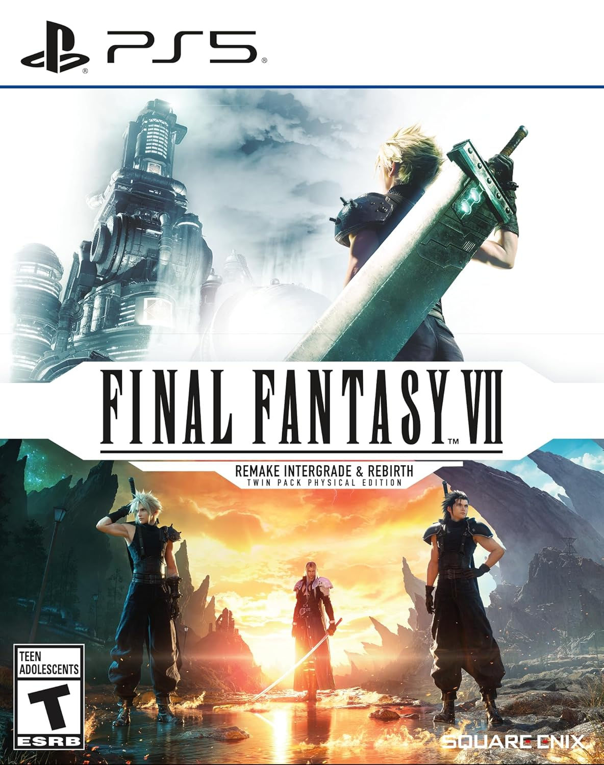 FINAL FANTASY VII REMAKE INTERGRADE & REBIRTH Twin Pack Physical Edition - PS5