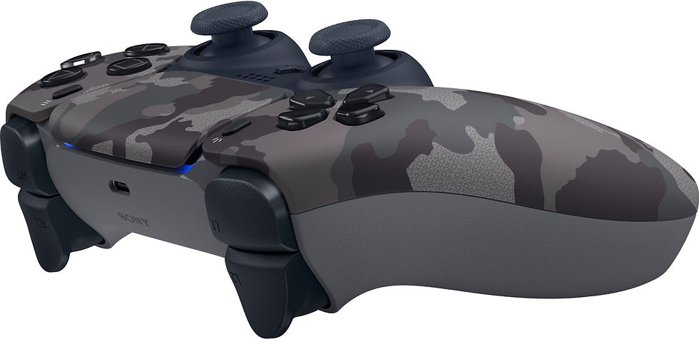 Thumbnail: PlayStation DualSense Wireless Controller – Gray Camouflage