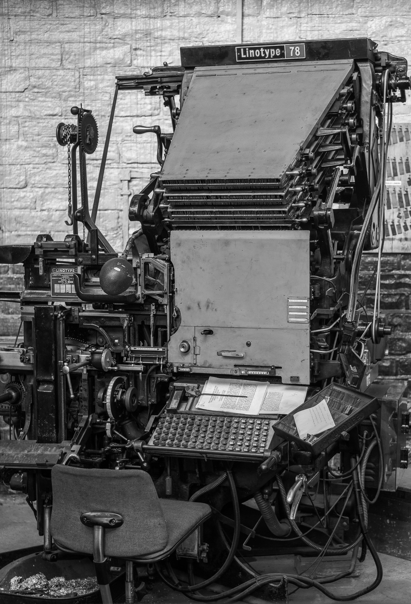 Linotype Printing Machine