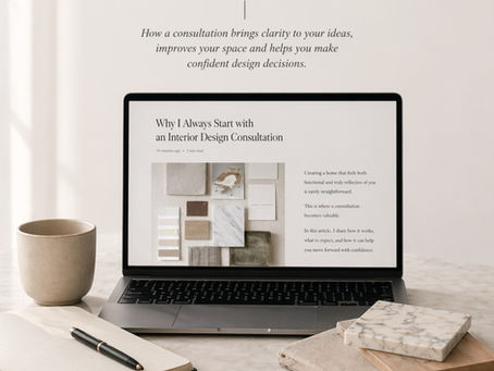 Why an Interior Design Consultation is the First Step to a Successful Project