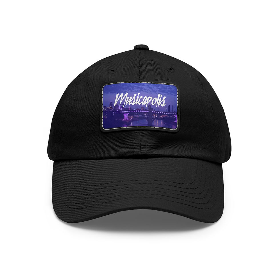Thumbnail: Musicapolis Leather Patch baseball cap
